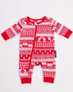 Aussie Fair Isle Onesie