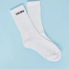 Cachia Crew Sock - White