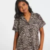 Gigi Short Sleeve Button Up Top
