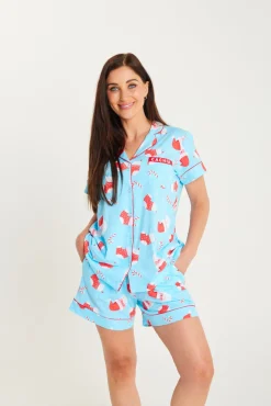 Jolly Blue Set with Shorts - Womens
