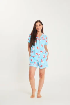 Jolly Blue Set with Shorts - Womens