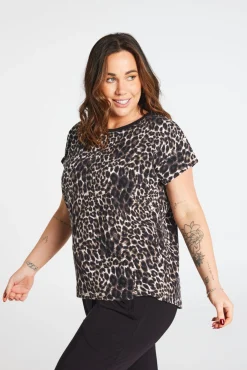 Nala Short Sleeve Waffle Top