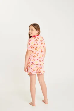 Shrimp on the Barbie - Kids Peach Set